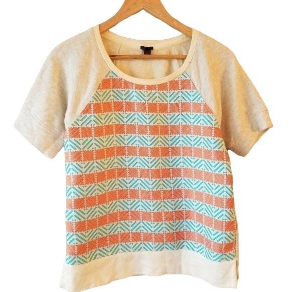 J. CREW | Thick T-shirt  Style Blouse